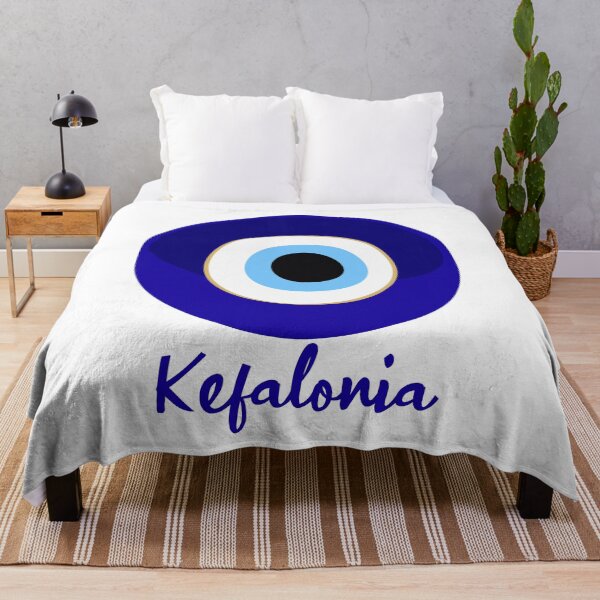 Item preview, KEFALONIA - GREECE, EVIL EYE, Mati blue white. designed and sold by angelisart.
