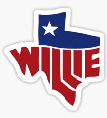 Willie's Texas Sticker