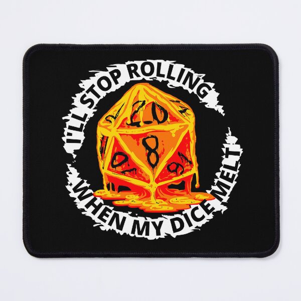 Item preview, Never Stop Rolling in fireball designed and sold by BrimstoneAxe.