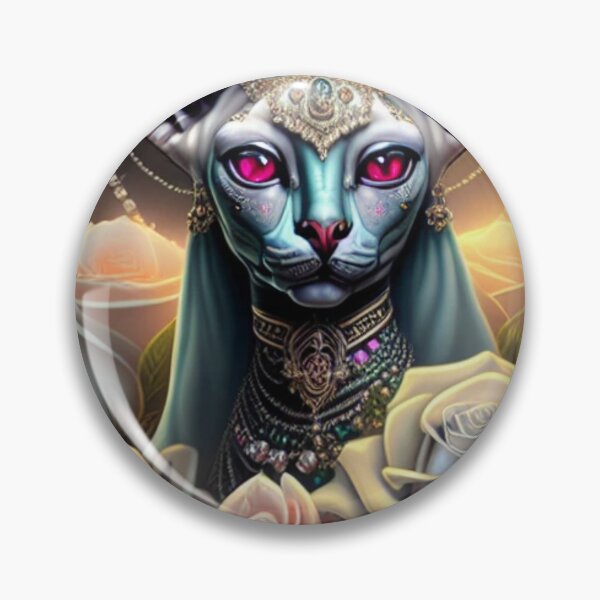 Item preview, Sphynx Gothic Goddess designed and sold by Nocturne Paws.