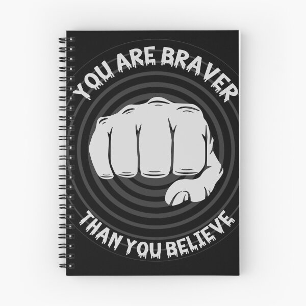 Item preview, You Are Braver Than You Believe, Life Fighter designed and sold by the-NAME-.