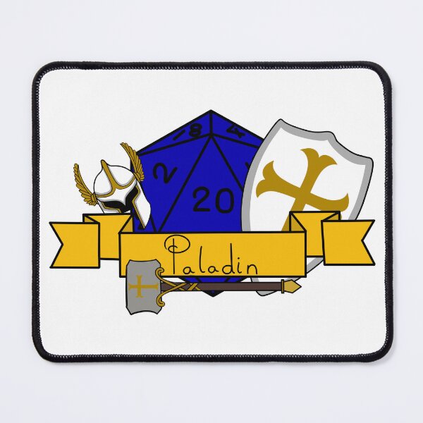 Item preview, Paladin D20! designed and sold by HumbleAStore.