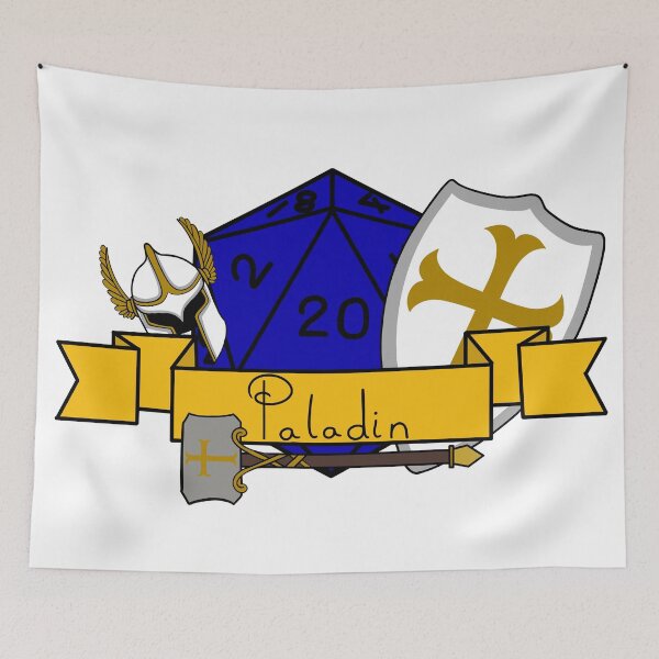 Item preview, Paladin D20! designed and sold by HumbleAStore.