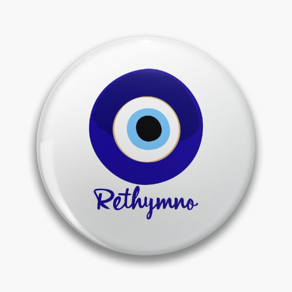 Item preview, RETHYMNO - GREECE, EVIL EYE, Mati blue white. designed and sold by angelisart.