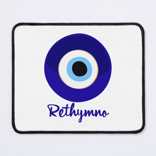 Item preview, RETHYMNO - GREECE, EVIL EYE, Mati blue white. designed and sold by angelisart.