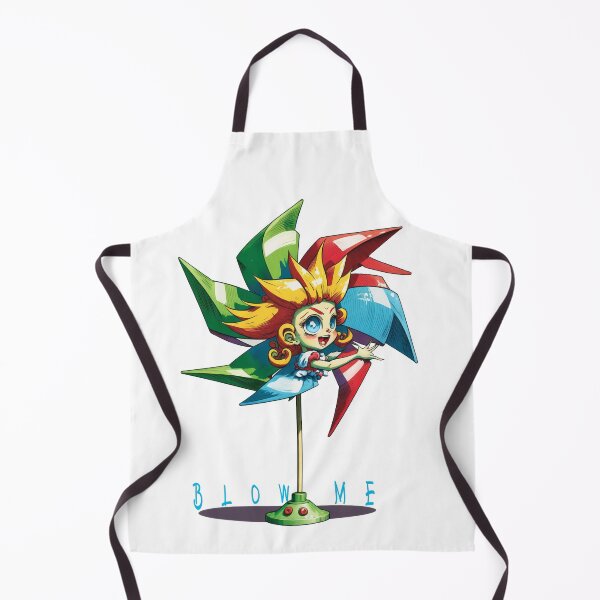 Item preview, Blow Me: A Cartoon Style Drawing Depicts the Playfulness of a Pinwheel. designed and sold by BotTastic.