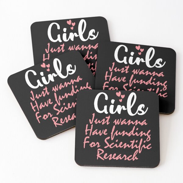 Item preview, Copy of Girls Just Wanna Have Funding For Scientific Research		 		 		 		 		 designed and sold by beefrancky.