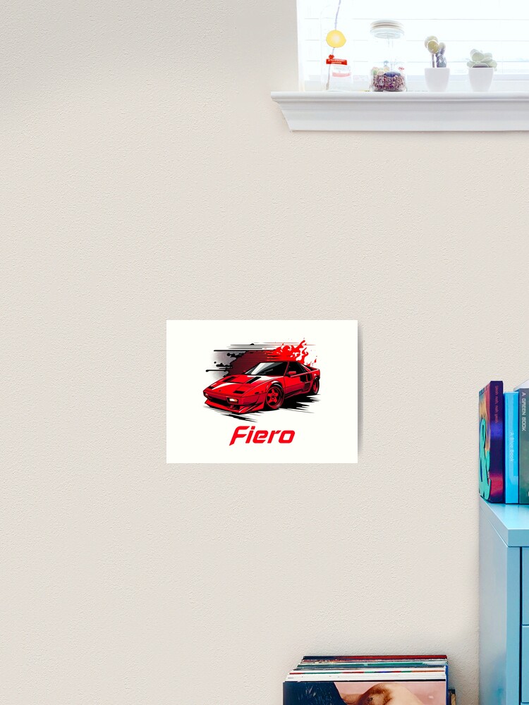 Fiero Silhouette Vector File 