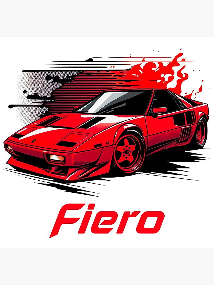 Fiero Silhouette Vector File 