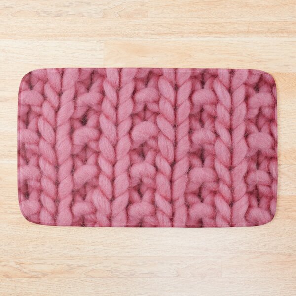 Item preview, pink knitted pattern designed and sold by nataliabrito.