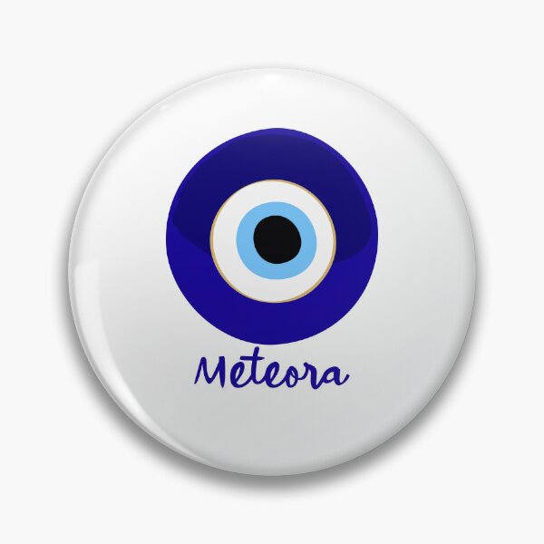 Item preview, METEORA - GREECE, EVIL EYE, Mati blue white. designed and sold by angelisart.