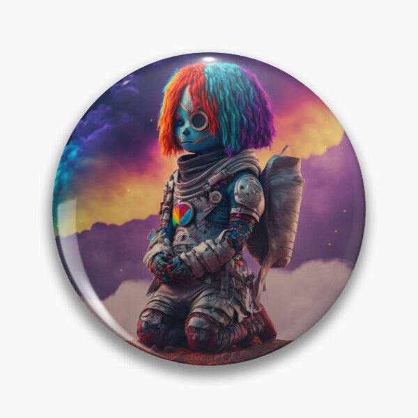 Item preview, Clown Clowns-Miniature Rainbow Clown designed and sold by letsgetinspired.