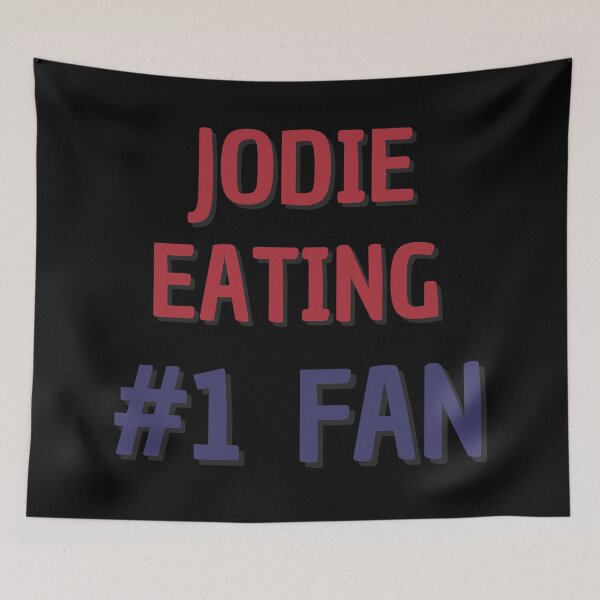 Item preview, Jodie Eating #1 Fan designed and sold by Rybariuns.
