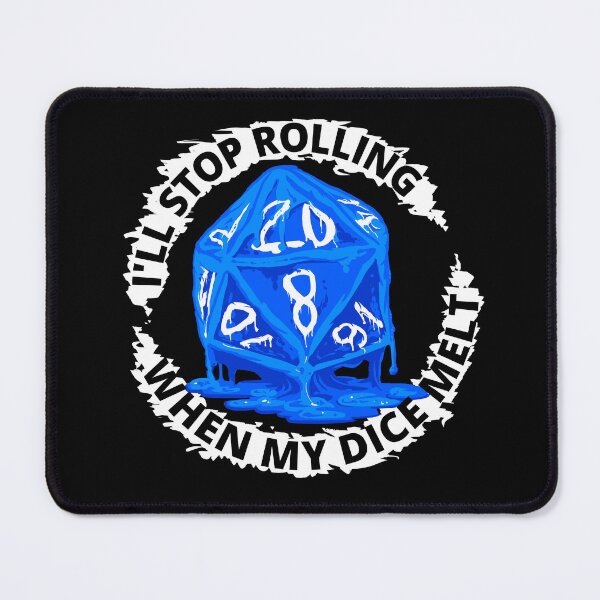 Item preview, Never Stop Rolling in cerulean dream designed and sold by BrimstoneAxe.