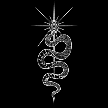 Artwork thumbnail, White Python by Astroparticule