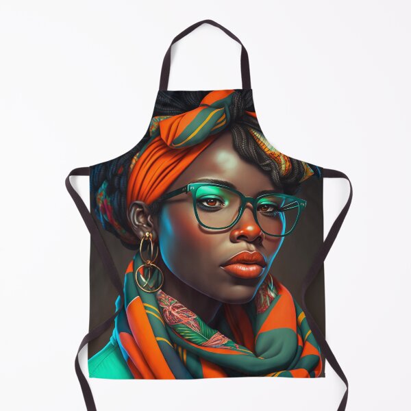 Item preview, Ebony Elegance: A Powerful Portrait of a Beautiful Black Woman designed and sold by creative-maxim.