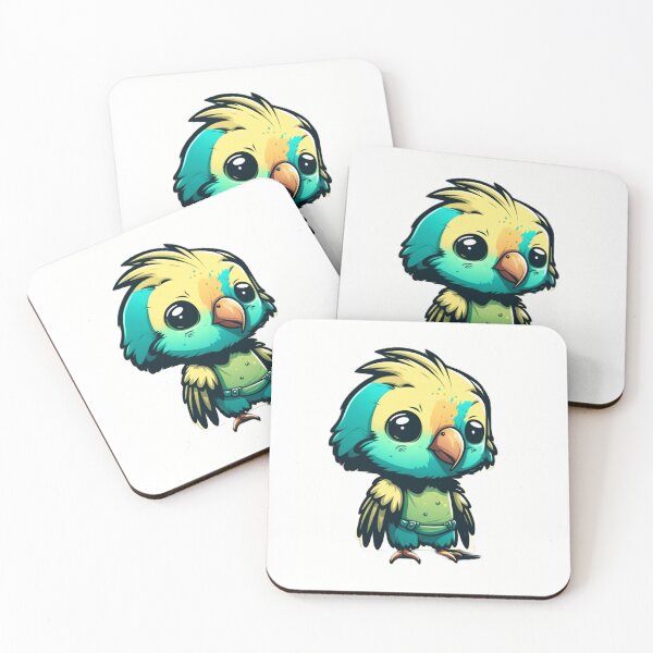 Item preview, Small Fluffy Feathers Parrot  designed and sold by Bird-Forest.