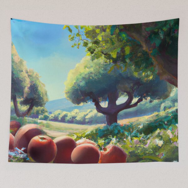 Item preview, The Fruitful Orchard - Apple Abundance - An Orchard's Apple Harvest designed and sold by WBP Mart.