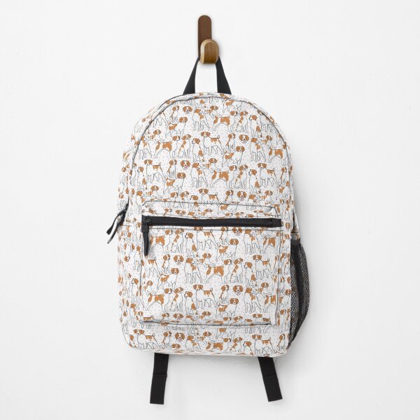 Item preview, Brittany dog cute illustration pattern designed and sold by Yarafantasyart.