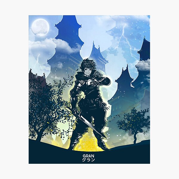 Gran グラン | Granblue Fantasy The Animation | Photographic Print