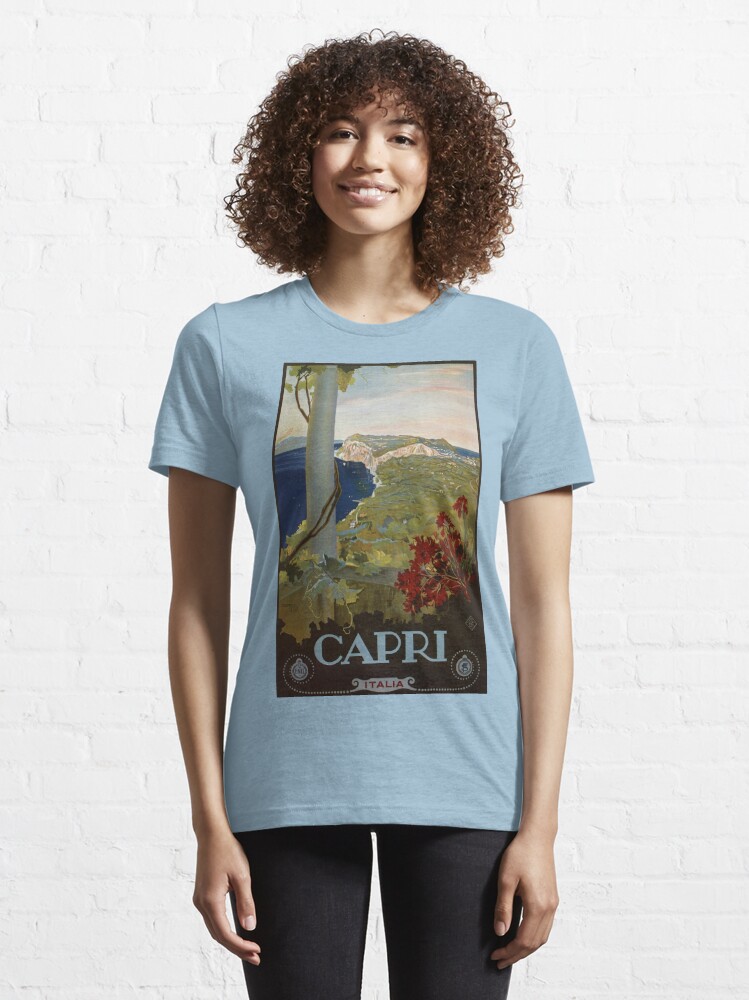 Vintage Isle of Capri Italian travel | Essential T-Shirt