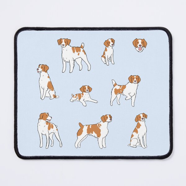 Item preview, Brittany dog cute illustration pack designed and sold by Yarafantasyart.