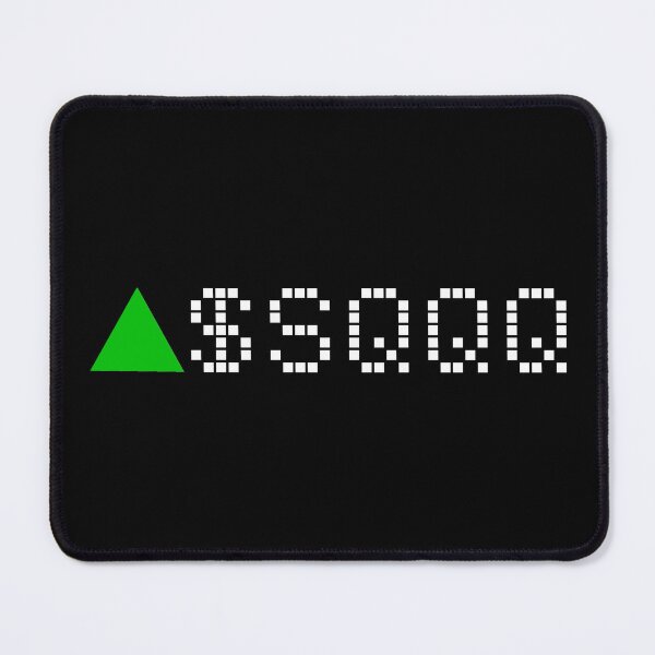 Item preview, ProShares UltraPro Short QQQ ETF - SQQQ - Stock Ticker Green - White Font designed and sold by frankyou.