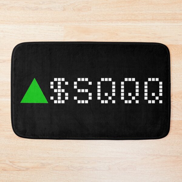 Item preview, ProShares UltraPro Short QQQ ETF - SQQQ - Stock Ticker Green - White Font designed and sold by frankyou.