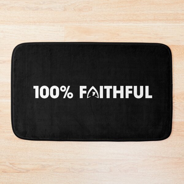 Item preview, The Traitors | 100% Faithful [percent] #TheTraitors | White print designed and sold by SJ Designs.