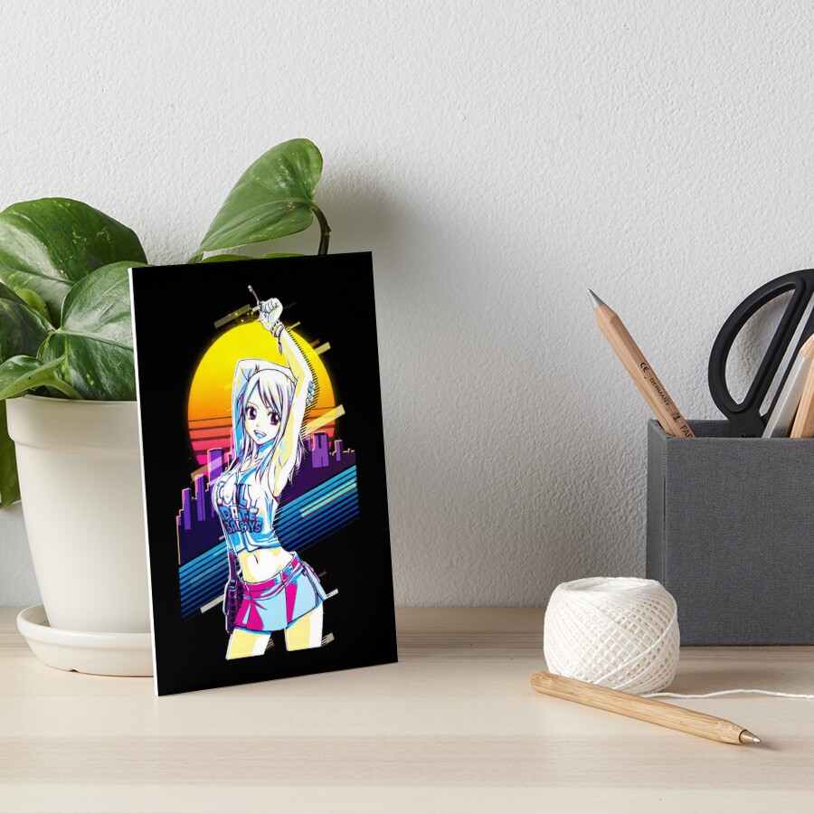 Lucy Heartfilia - Fairy Tail  Art Board Print for Sale by