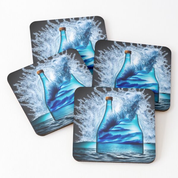 Item preview,  Una botella de bebida refrescante. designed and sold by Maniock.