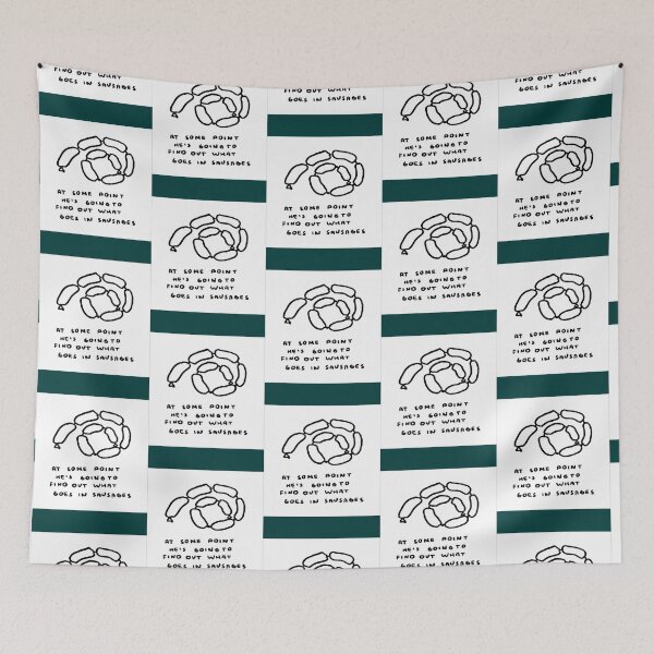 Item preview, At Some Point He_s Going To Find Out What Goes In Sausages   designed and sold by AppleArtyzez.
