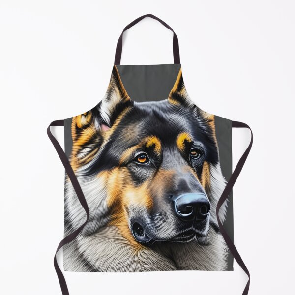 Item preview, German shepherd, charcoal drawing 4, Ai Generated Art designed and sold by ACC .