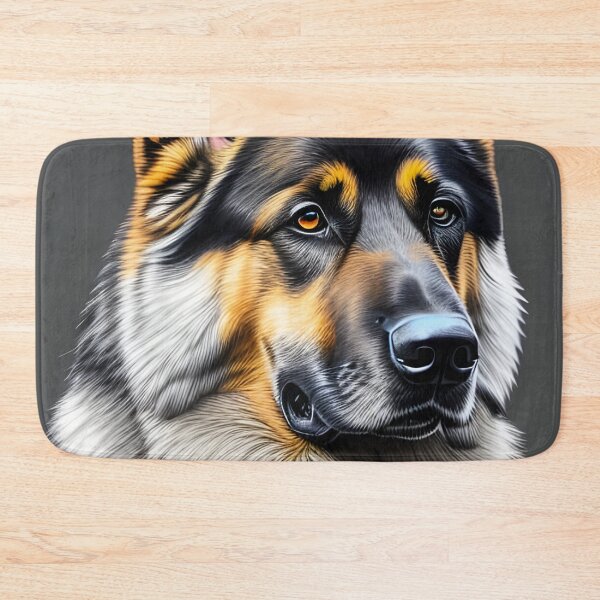 Item preview, German shepherd, charcoal drawing 4, Ai Generated Art  designed and sold by ACC .