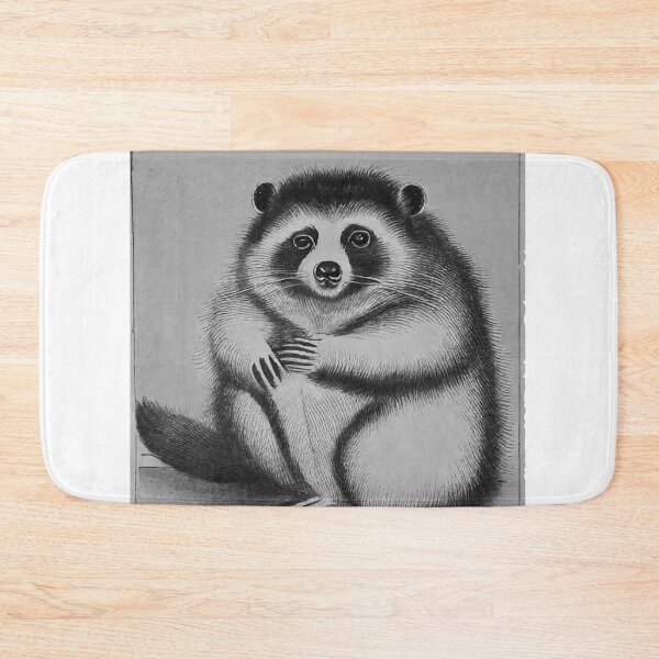 Item preview, Tanuki in old japanese painting style designed and sold by Anliger.
