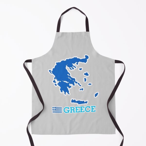 Item preview, GREECE BLUE MAP designed and sold by angelisart.