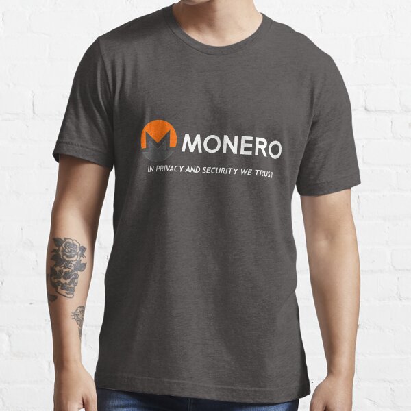 Monero In Privacy and Security We Trust Essential T-Shirt