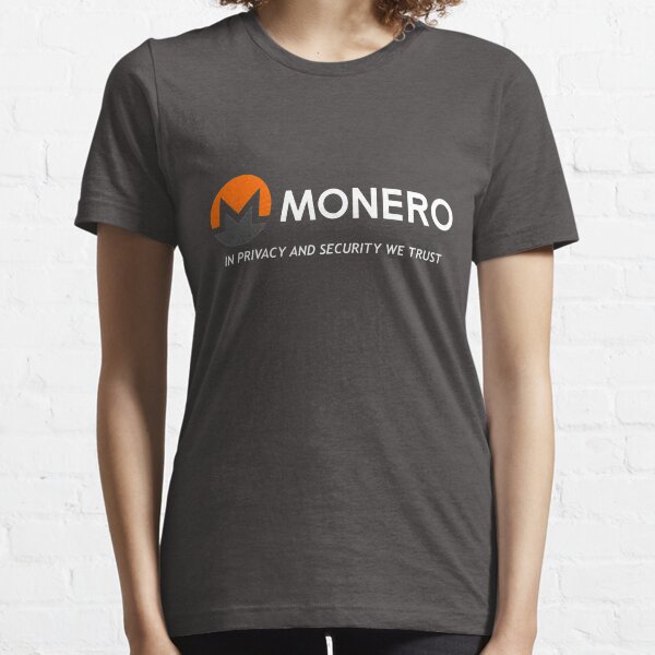 Monero In Privacy and Security We Trust Essential T-Shirt