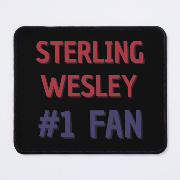 Item preview, Sterling Wesley #1 Fan designed and sold by Rybariuns.