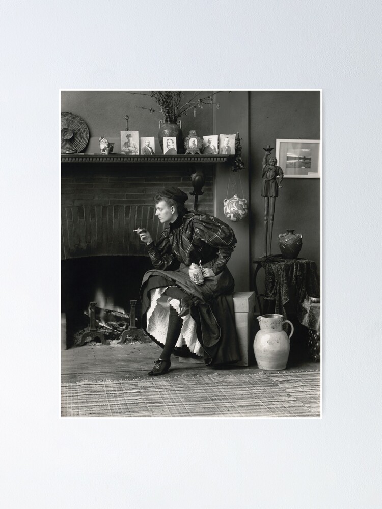 New Woman Self Portrait by Frances Benjamin Johnston | Poster