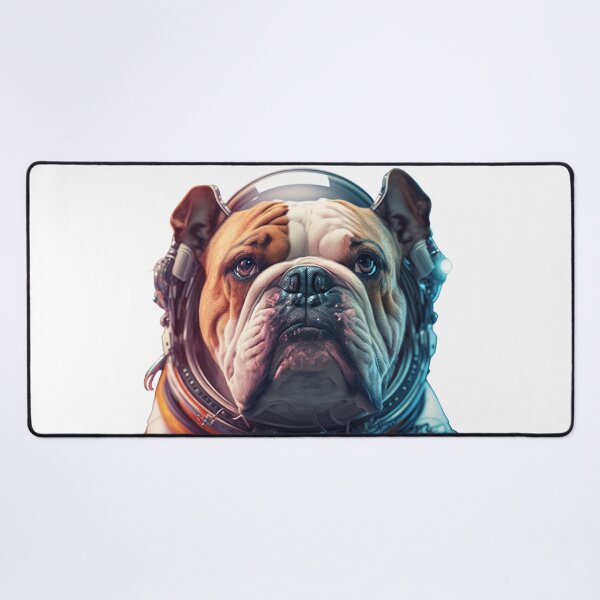 Item preview, Bulldog Dog astronaut designed and sold by PurpleHydrogen.