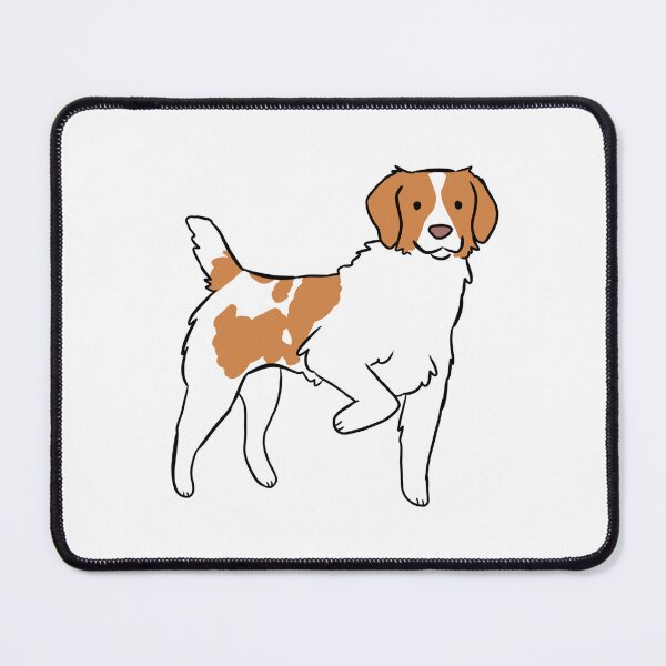 Item preview, Brittany dog cute illustration  designed and sold by Yarafantasyart.