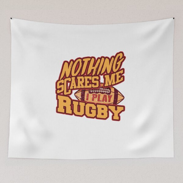 Item preview, Nothing Scares Me I Play Rugby Sport Team T-Shirt designed and sold by findgreatshirts.