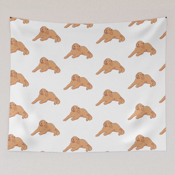 Item preview, Golden Doodle art  designed and sold by Mayarart.