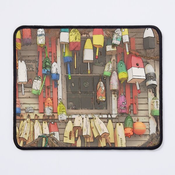 Item preview, Maine Lobster Buoys  - Original Art designed and sold by alpendesigns.