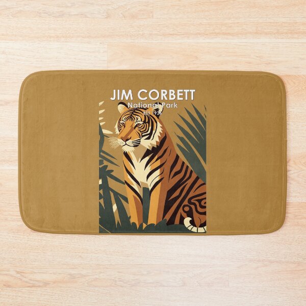 Item preview, Jim Corbett National Park India Vintage designed and sold by KrisSidDesigns.
