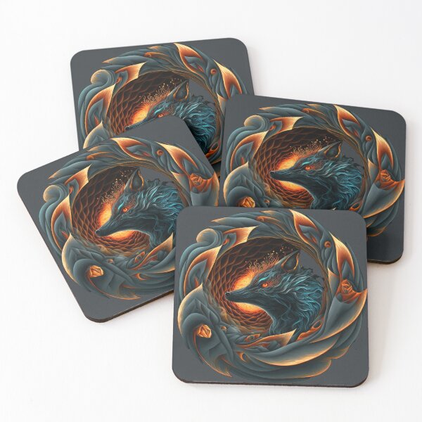 Item preview, Vortex Fire Wolf designed and sold by RitzuPaul.