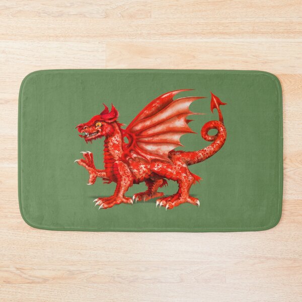 Item preview, Proud to be a Welsh Dragon | Cartoon Welsh Red Dragon   designed and sold by Snootrac.