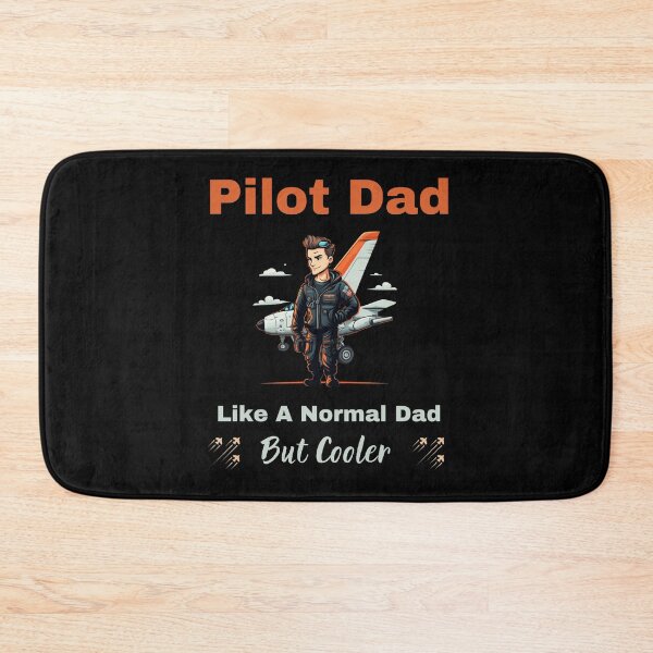 Item preview, Pilot Dad Like A Normal Dad But Cooler - Perfect Gift for a loving Pilot Father designed and sold by Cr4ftyCreations.