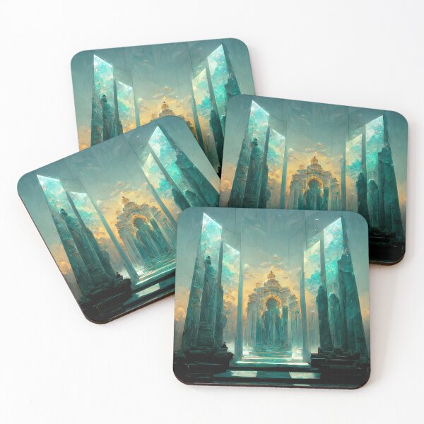 Item preview, The Prism Towers designed and sold by The Epic of Old Merch Store.